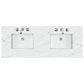 James Martin Vanities Breckenridge 60" Double Bathroom Vanity in Light Natural Oak with 3 cm Ethereal Noctis Quartz Top and Rectangular Sinks, , large