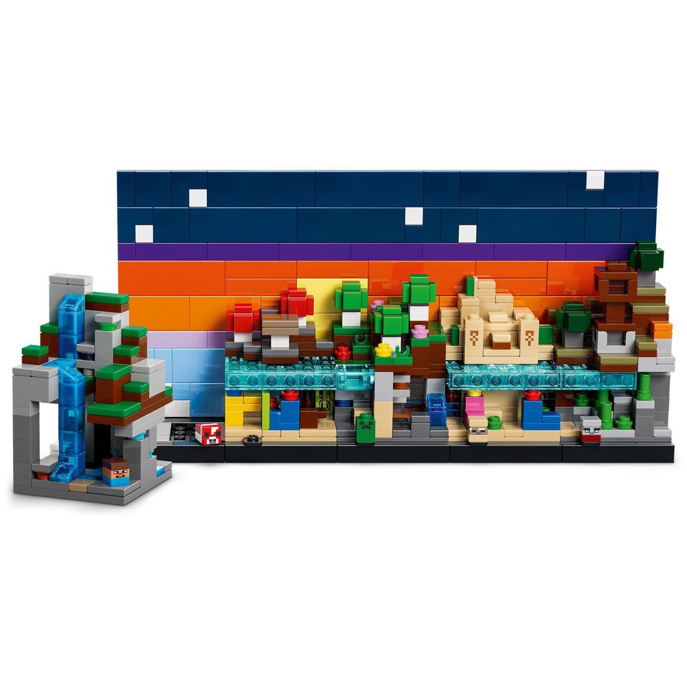 LEGO Minecraft Mini Biomes Building Set, , large