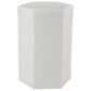 Splendor Living Kingsley Large Side Table in White, , large