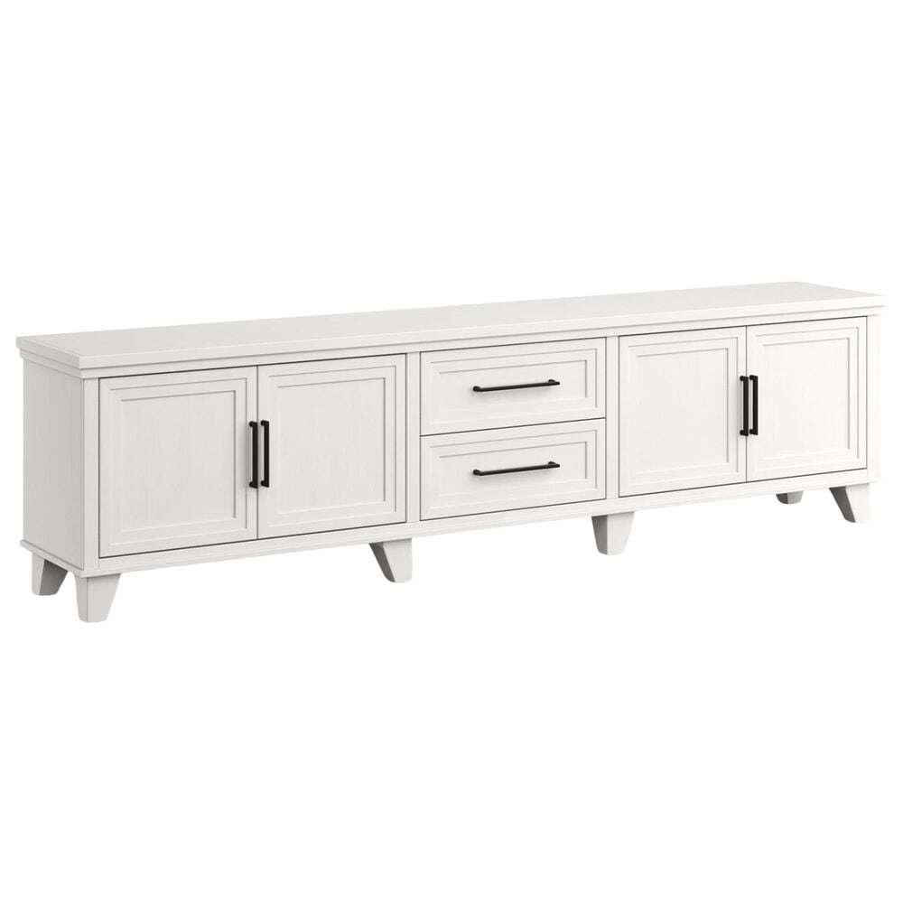 Legends Home Sonoma 95" TV Console in Jasmine White Wash and Barnwood, , large