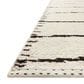 Loloi Roman 5"6" x 8"6" Ivory and Black, , large