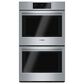 Bosch 800 Series 2-Piece Kitchen Package with 30" Double Wall Oven 36" Gas Cooktop and in Stainless Steel, , large