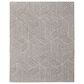 Feizy Lytton 2"6" x 8" Gray and Cream Runner, , large