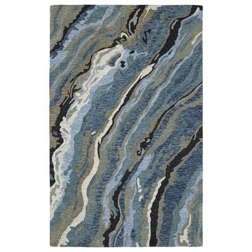 Oriental Weavers Kipton 10" x 13" Blue Area Rug, , large