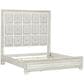 Chapel Hill Camila 3-Piece King Bedroom Set in White and Silver, , large