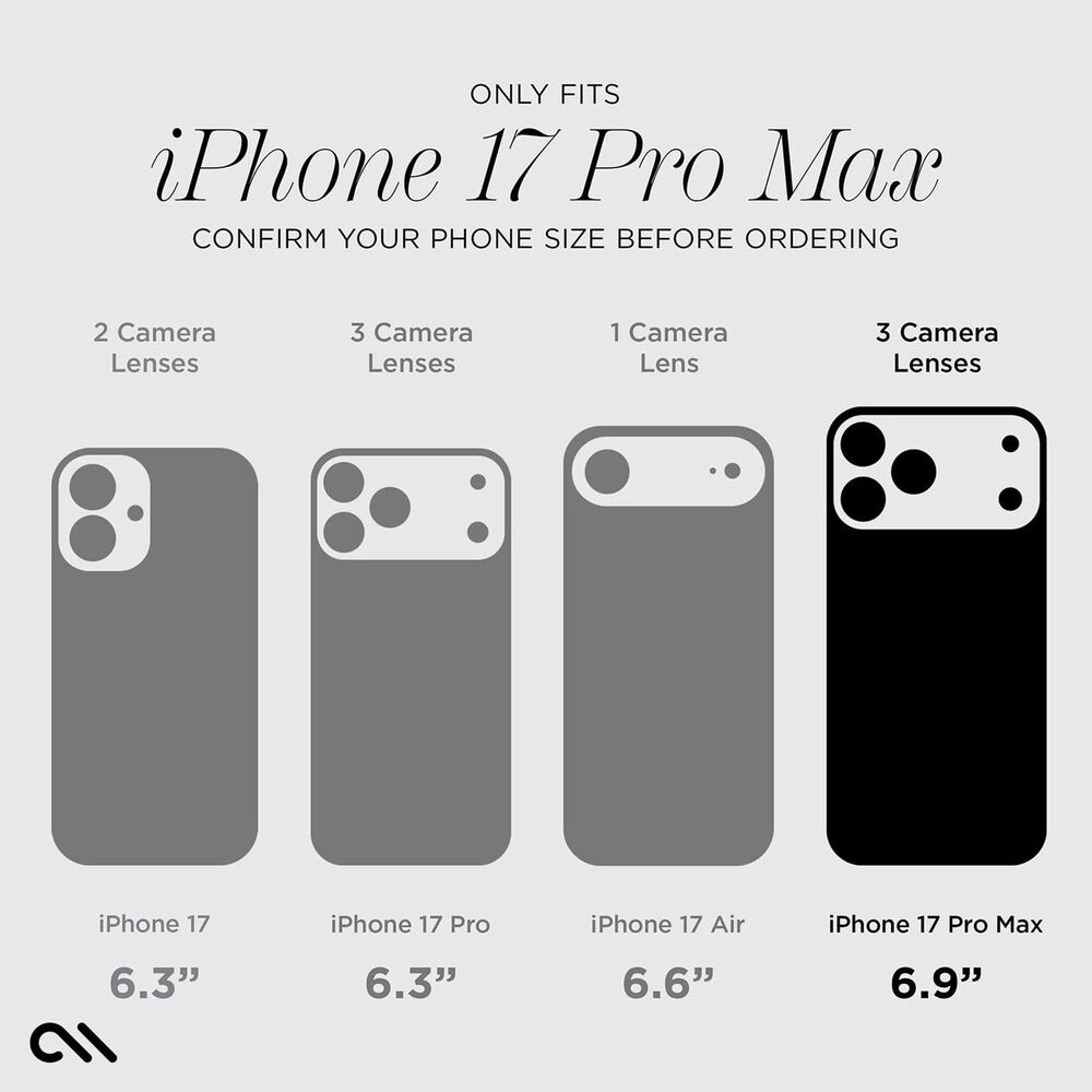 Case-Mate Tough MagSafe Case for Apple iPhone 17 Pro Max in Clear, , large