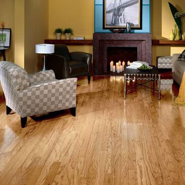 Hartco Ascot Strip Natural Oak Hardwood, , large