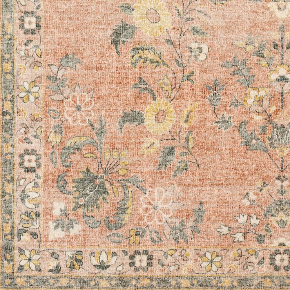 Surya Erin ERN-2308 5&#39; x 7&#39;6&quot; Cream, Pink, Butter, Sage and Gray Area Rug, , large