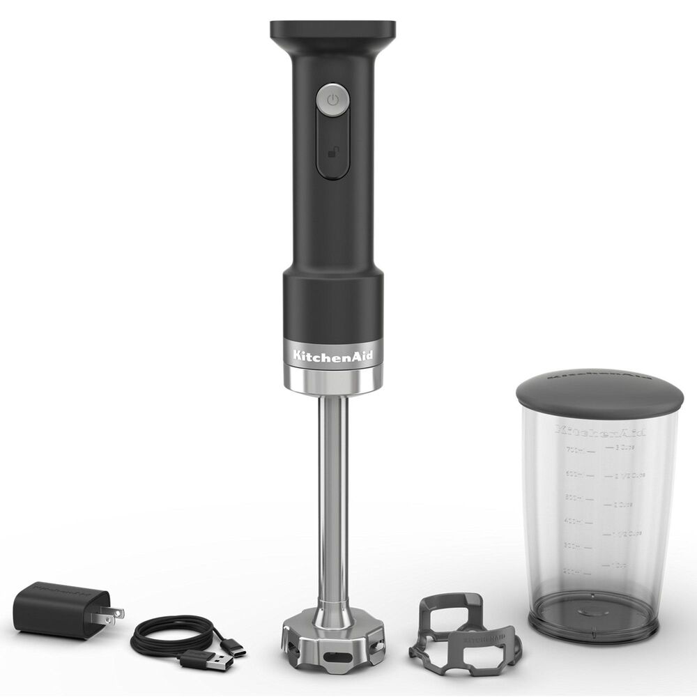 KitchenAid Go Cordless Hand Blender Only in Matte Black, , large