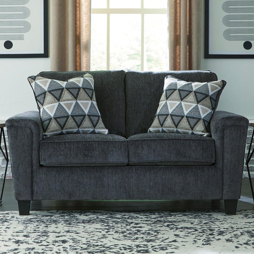 Ashley Abinger Loveseat in Smoke, , large