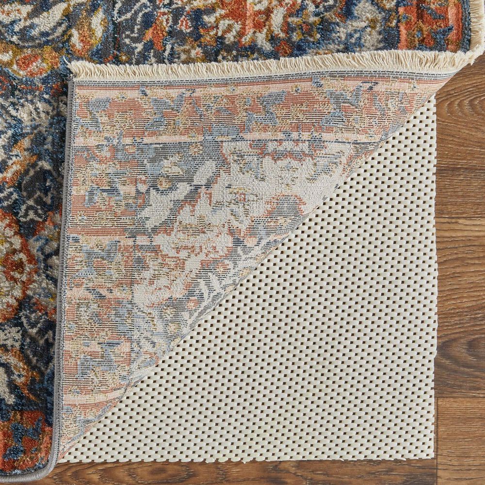 Feizy Kaia 2&#39;6&quot; x 10&#39; Navy and Blue Runner, , large