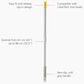 Joseph Joseph CleanTech Telescopic Extension Pole in Silver, , large