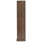 Baxton Studio Burnwood Bookcase in Brown, , large