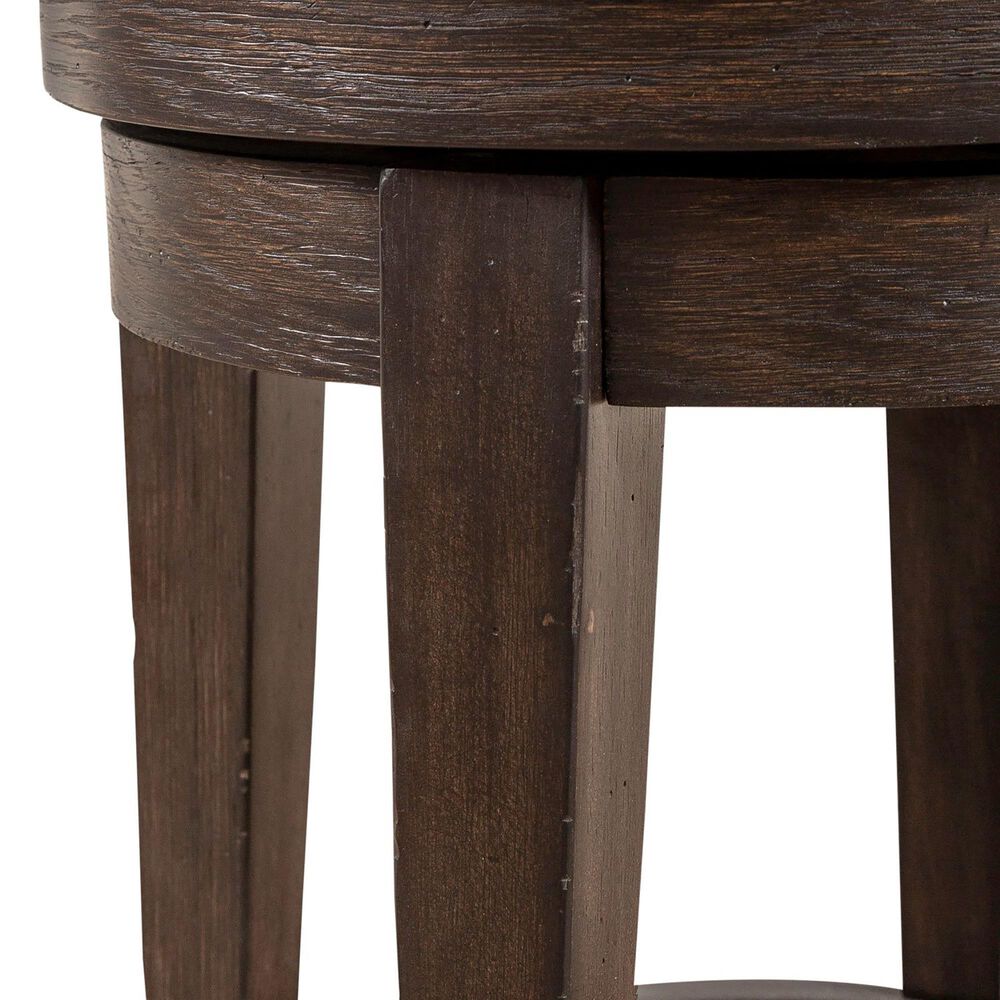 Belle Furnishings Mill Creek Console Swivel Stool in Peppercorn, , large