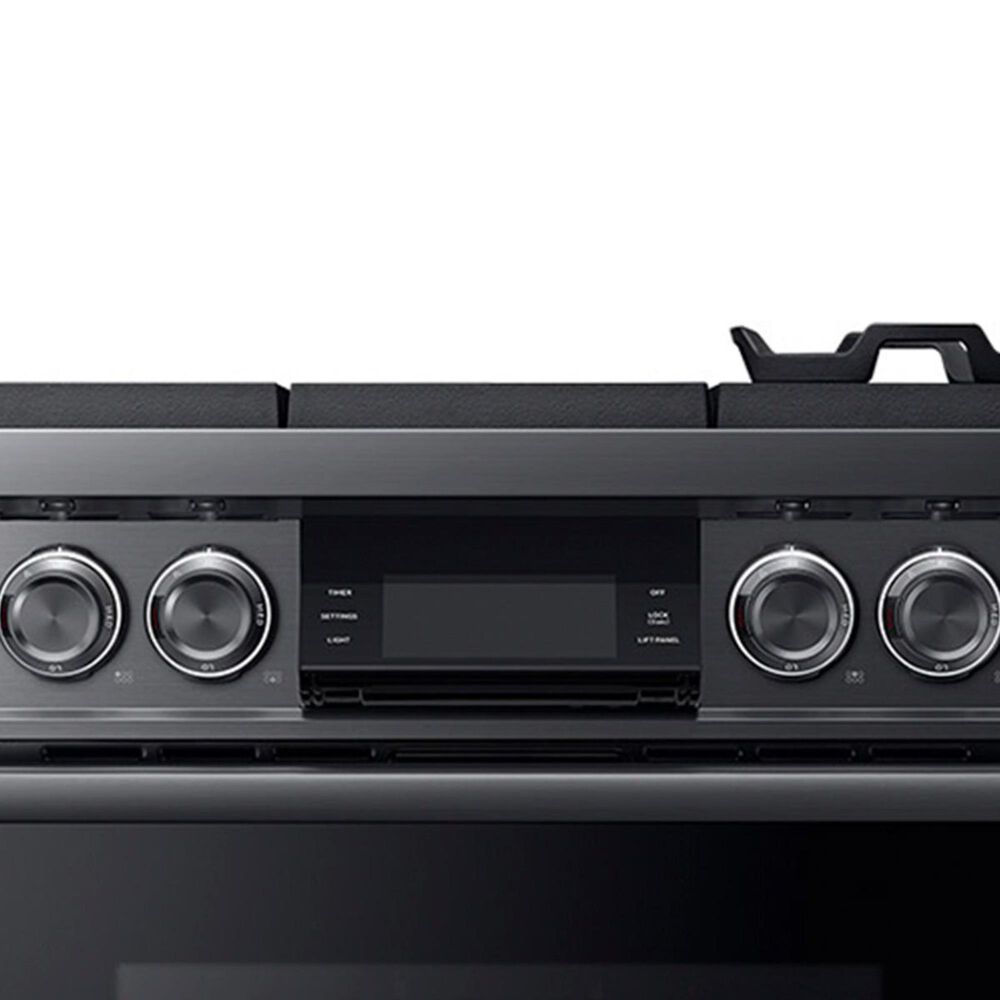 Dacor Modernist 36&quot; Pro Gas Range with Natural Gas in Graphite Stainless Steel, , large