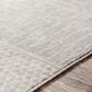 Surya Monaco MOC-2304 8"10" x 12"4" Silver Gray and Ivory Area Rug, , large