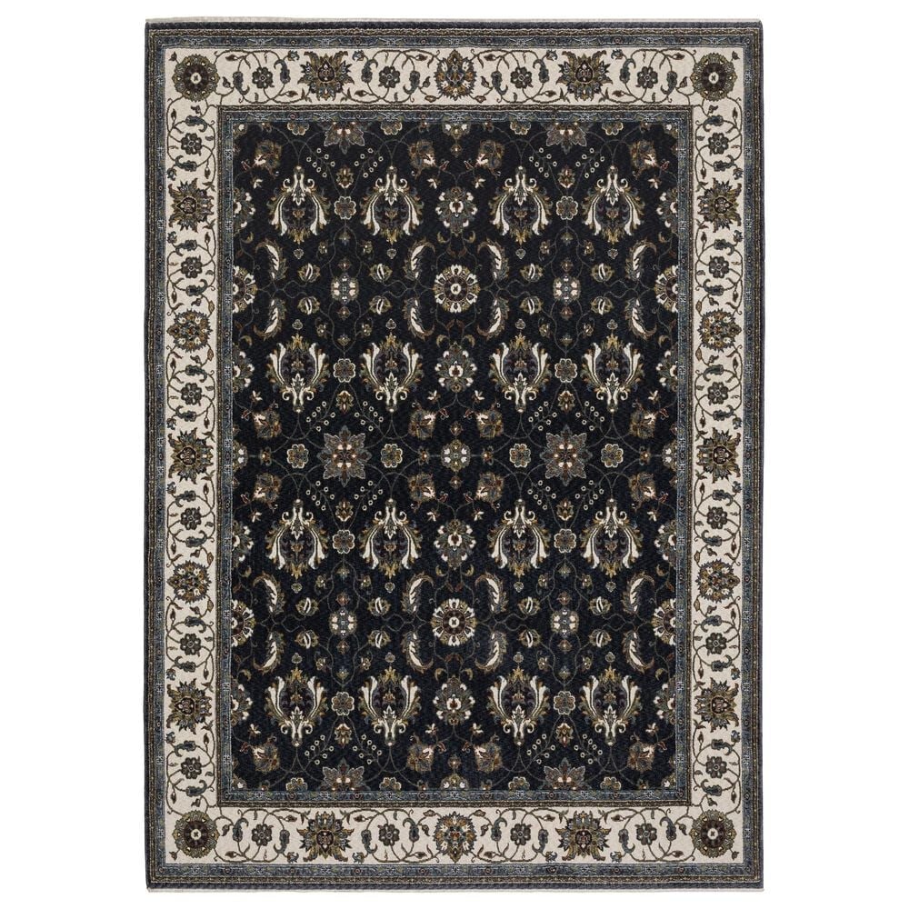 Oriental Weavers Vivian VI03A 2"3" x 7"6" Blue Runner, , large