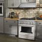 KitchenAid 30" Professional Smart Dual Fuel Range in Matte Milkshake, , large
