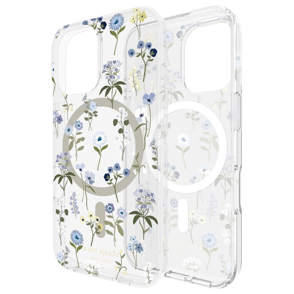 Kate Spade Protective MagSafe Case for iPhone 16 in Precious Bloom, , large