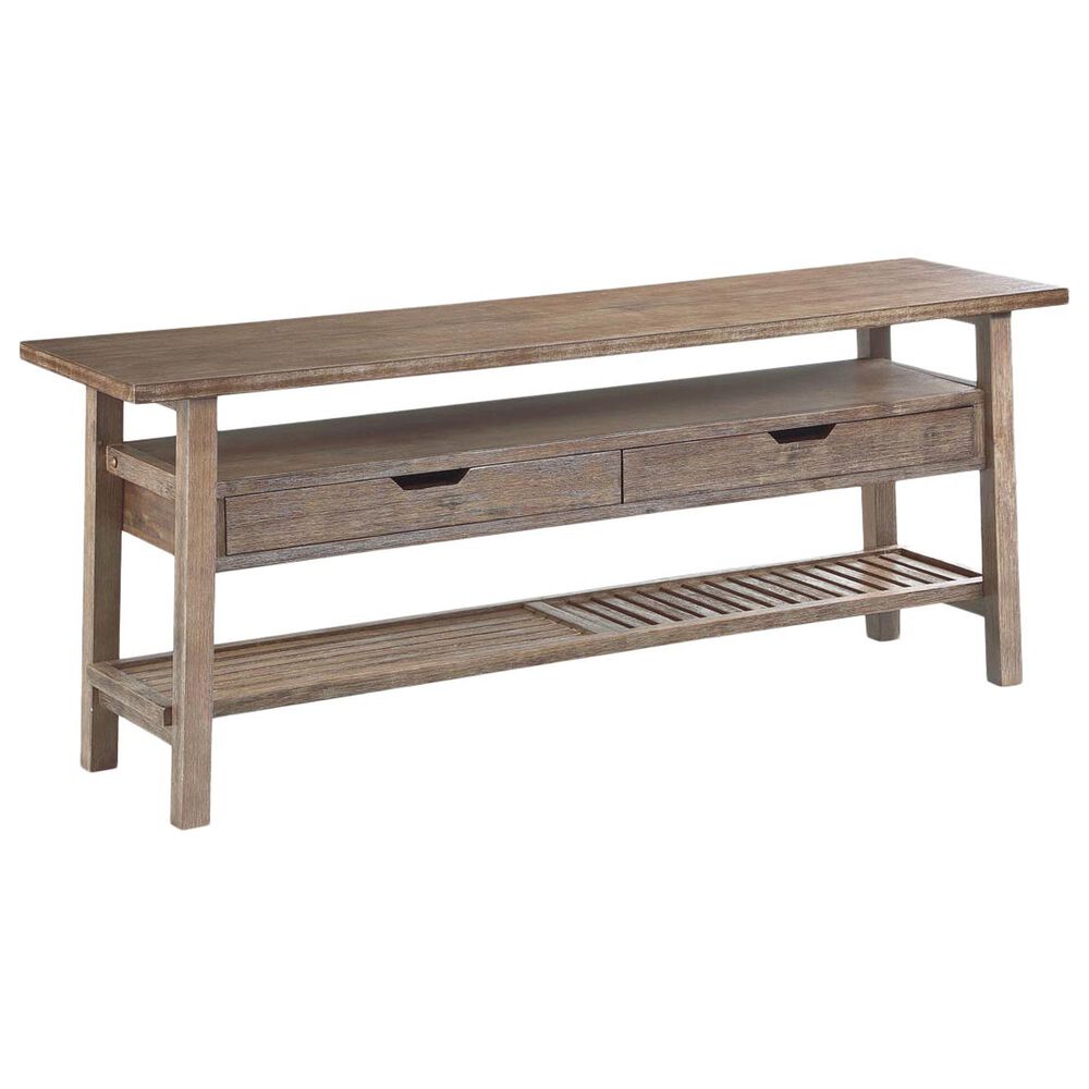 Boraam Industries Sonoma 58" TV Stand in Barnwood, , large