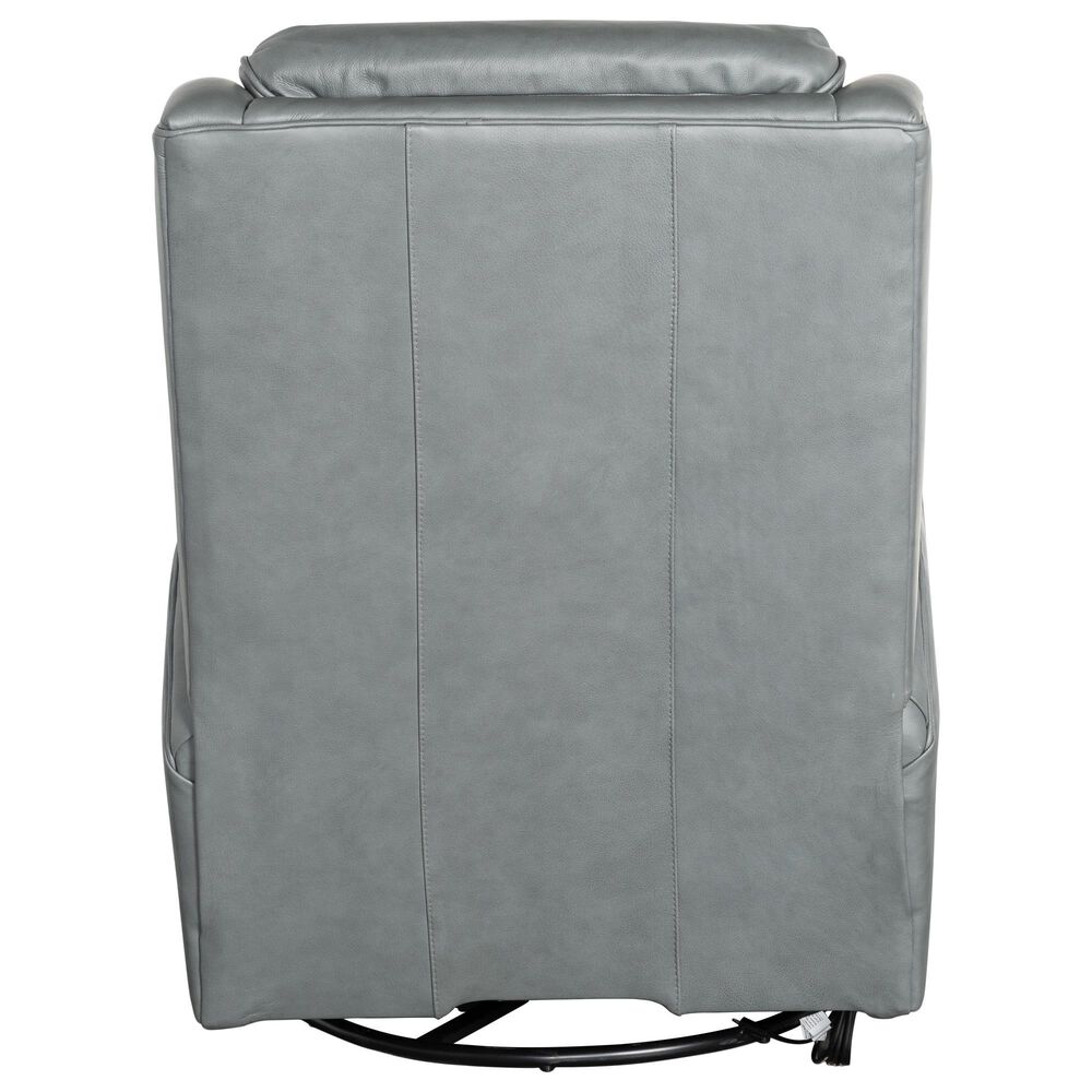 Smith Brothers Power Motorized Glider Recliner with Headrest in Medium Gray, , large