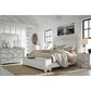 Ashley Kanwyn Queen Storage Bed in Distressed Whitewash, , large