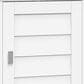 RiverRidge Home Brookfield 1-Door Floor Cabinet with Side Shelves in White, , large