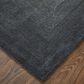 Feizy Rugs Katya 9" x 12" Charcoal Area Rug, , large