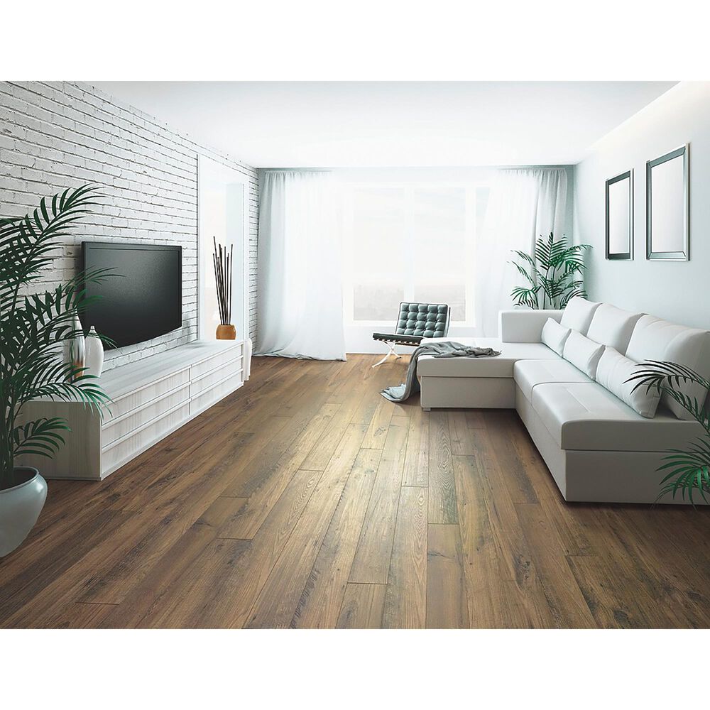 Mohawk Kingmire 5.25&quot; x 48&quot; Nutmeg Chestnut Laminate, , large