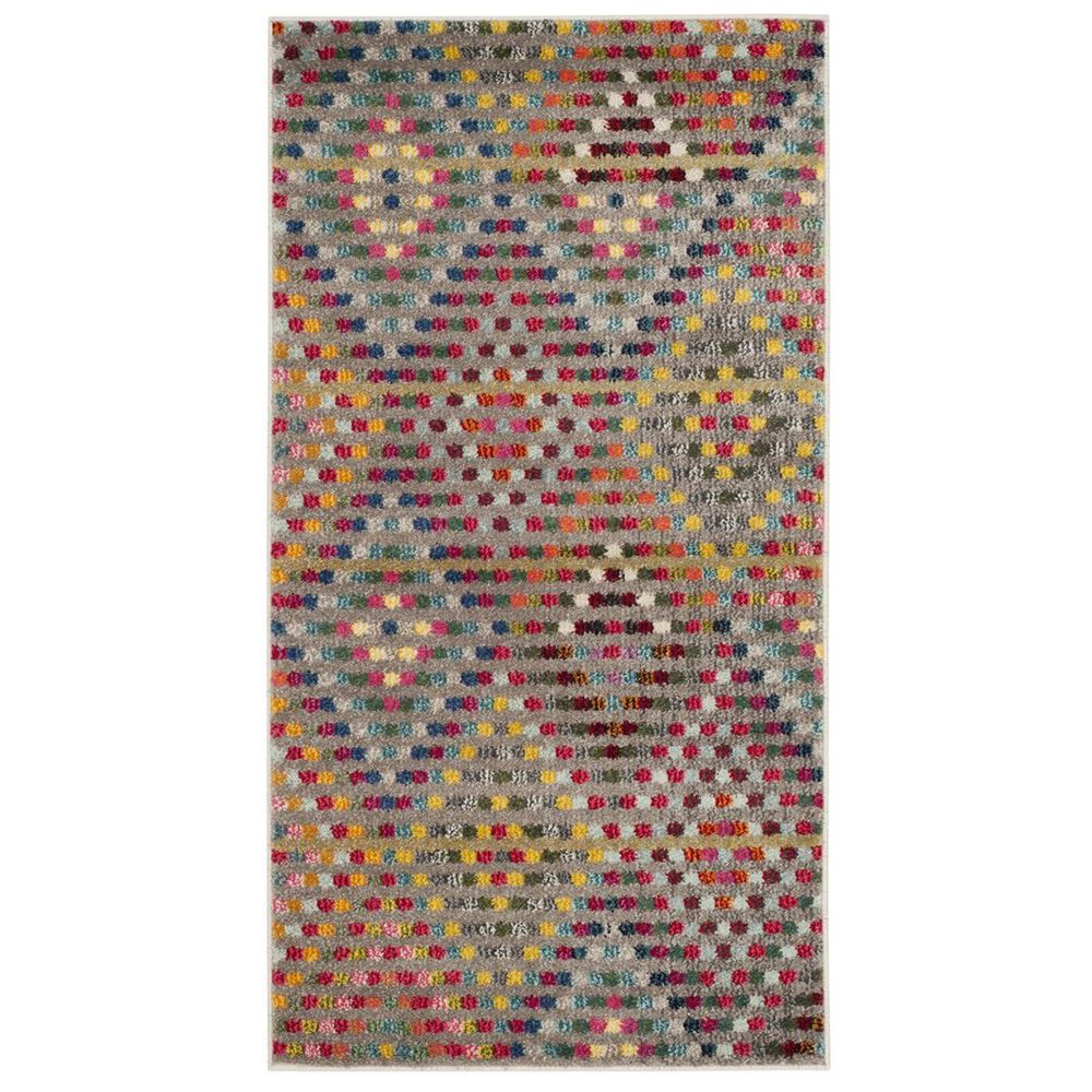 Safavieh Monaco MNC204F-24 2"2" x 4" Multi/Beige Area Rug, , large