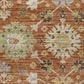 Dalyn Rug Company Silk Road Cayenne, Paprika, Ivory, Gold, Teal, Gray and Brown 6"6" x 9"6" Area Rug, , large