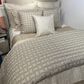 Ann Gish Collonade 24" x 24" Square Throw Pillow in Silver, , large