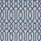 Safavieh Martha Stewart Cotton MSR421M 4" x 6" Blue and Grey Area Rug, , large
