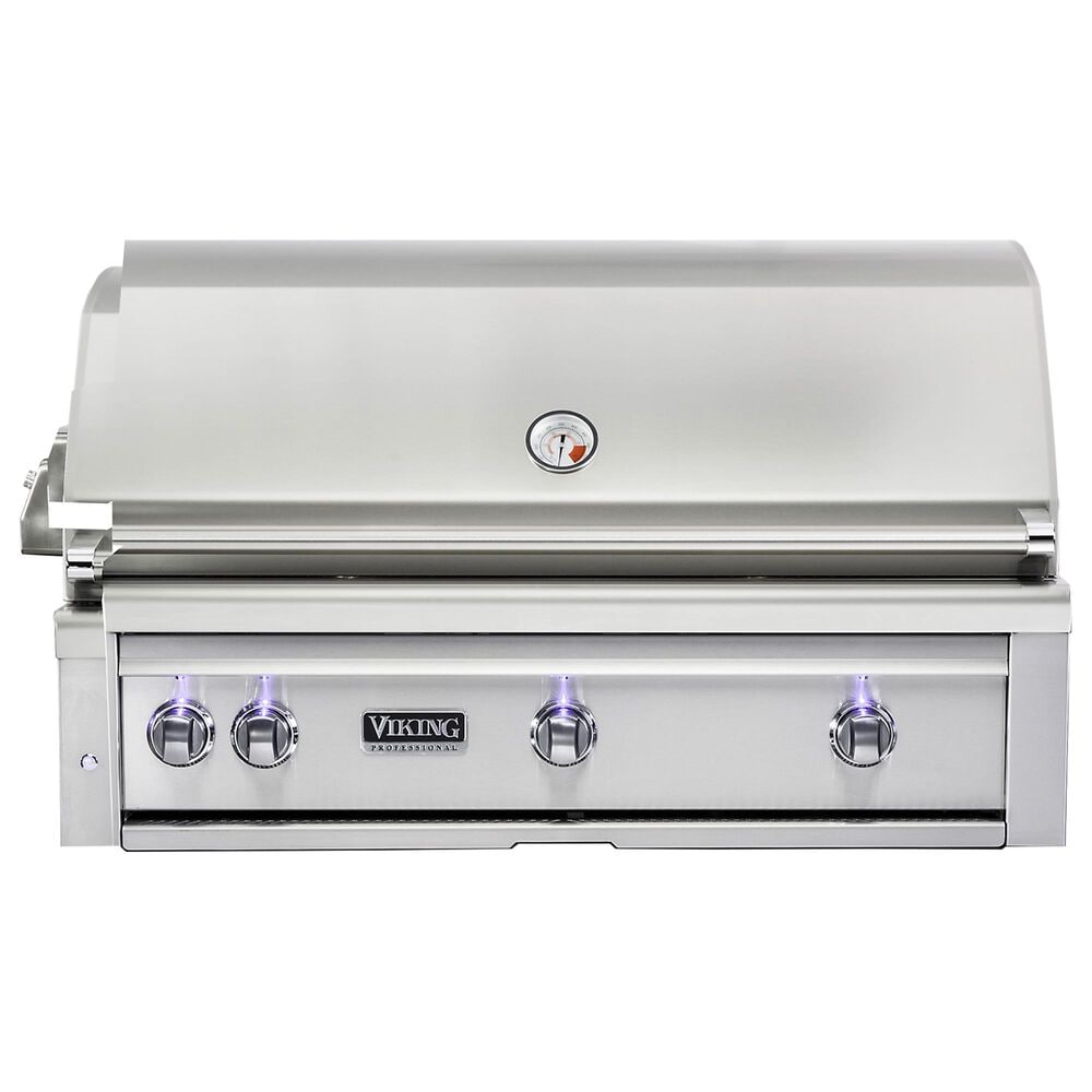 Viking Range 42" Liquid Propane Built-In Grill in Stainless Steel, , large