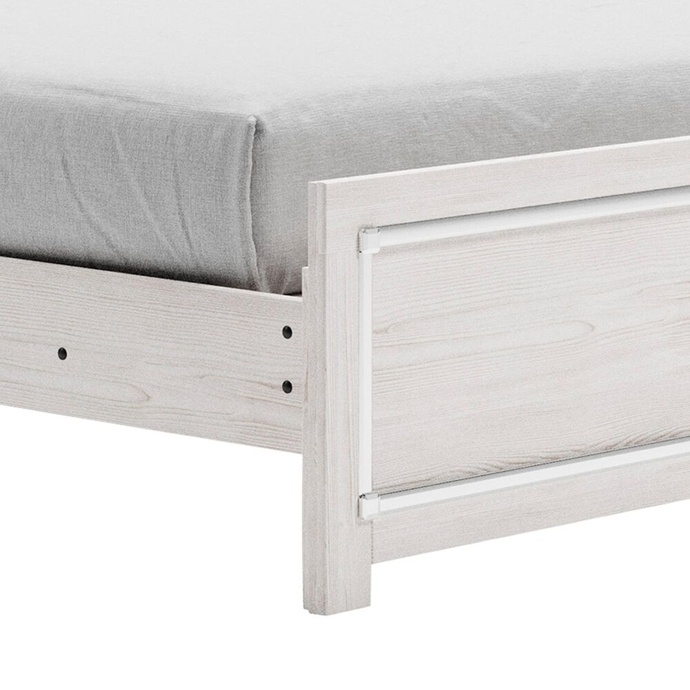 Ashley Altyra King Panel Bookcase Bed  in White, , large