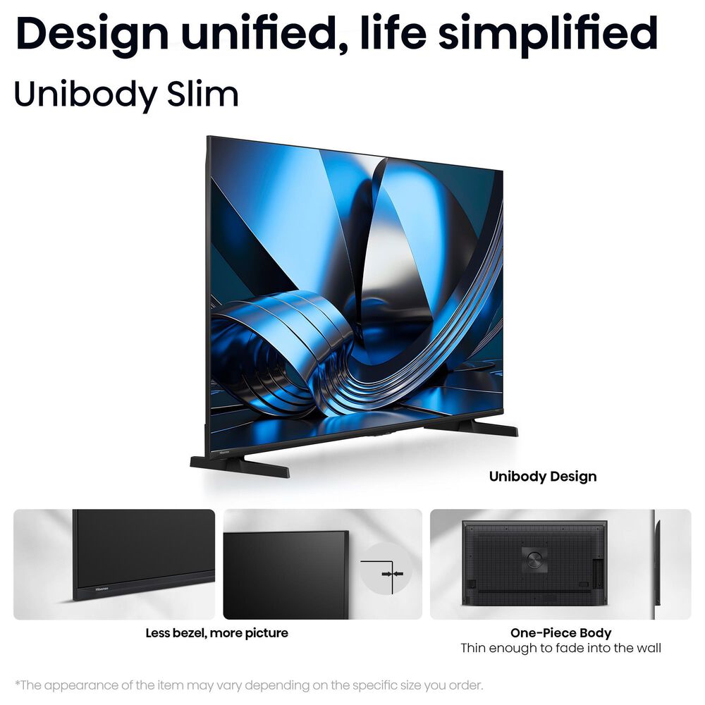 Hisense 100" Class U6 Pro Series Mini-LED ULED 4K in Black - Smart Fire TV, , large