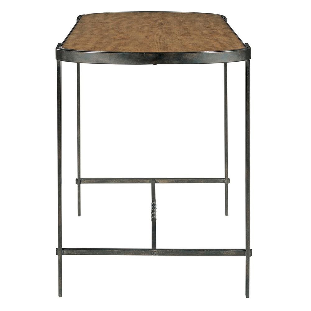 American Drew Olmsted Oversized Sofa Table in Rustic Oak, , large