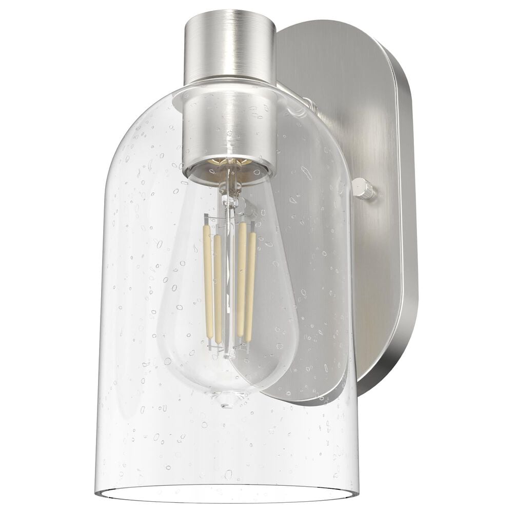 Hunter Lochmeade 1-Light Sconce in Brushed Nickel, , large