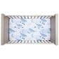 Lambs and Ivy Bubbles and Squirt Whale/Ocean Aquatic 3-Piece Baby Crib Bedding Set in Blue and White, , large