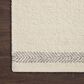 Loloi Reyla 2" x 3" Ivory and Silver, , large