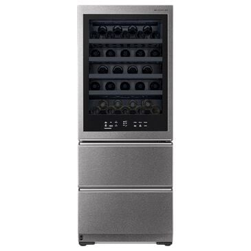 LG SIGNATURE 15.3 Cu. Ft. Wine Cellar Refrigerator in Textured Steel, , large