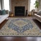 Dalyn Rug Company Hatay HY3 3" x 5" Navy Area Rug, , large