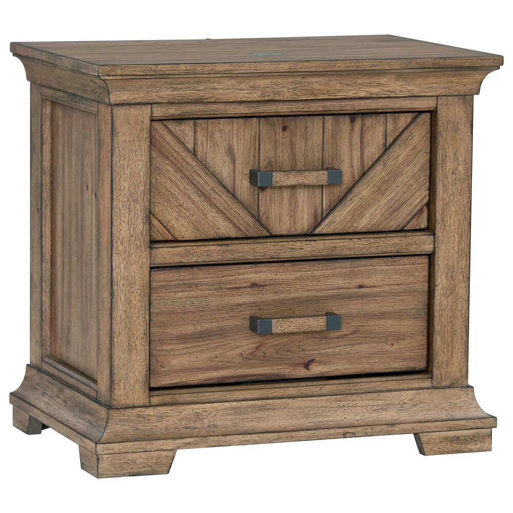 Karavan Casual Dining 
5-Piece Queen Bedroom in Knotty Hickory, , large