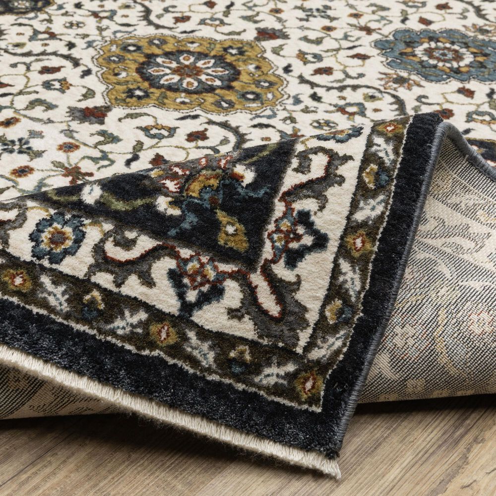 Oriental Weavers Vivian VI04D 3&#39;10&quot; x 5&#39;5&quot; Ivory Area Rug, , large