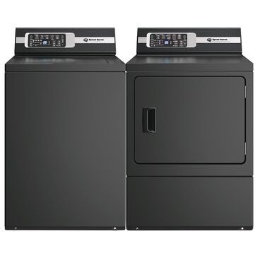 Speed Queen 3.2 Cu. Ft. Top Load Washer and 7 Cu. Ft. Gas Dryer Laundry Pair in Matte Black, , large