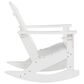 Ashley Sundown Treasure Patio Rocking Chair in White, , large