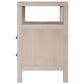 Butler Specialty Company Nora 2 Drawer Nightstand with Open Shelf in Antique Taupe, , large