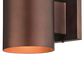 Vaxcel Chiasso 1-Light Outdoor Wall Sconce in Bronze, , large