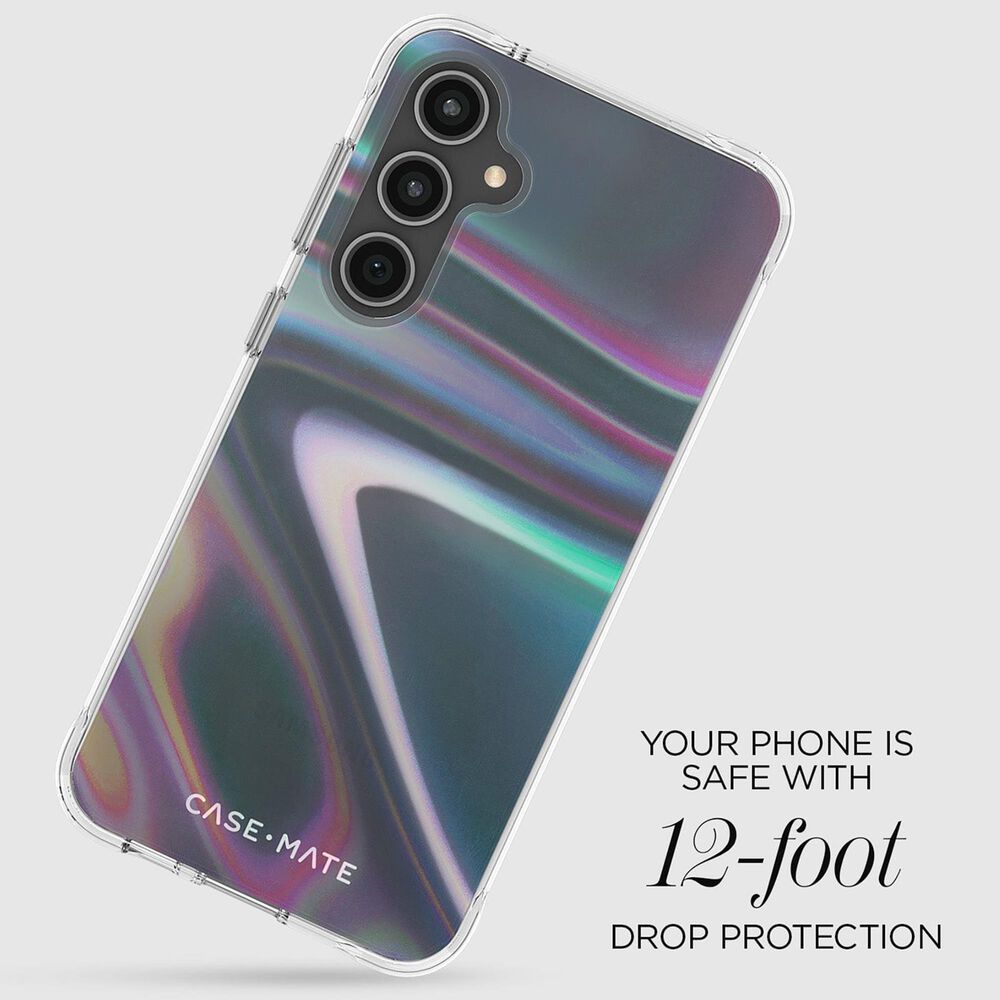 Case-Mate Soap Bubble Case for Samsung Galaxy S24 FE in Iridescent, , large