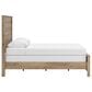 Ashley Brozmont Queen Panel Bed in Natural Brown, , large